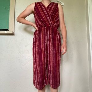 Universal Thread raspberry colored Romper